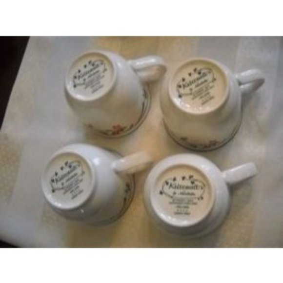 4 Keltcraft by Noritake Made in Ireland 9200 Shannon Spring Coffee Cups - Picture 4 of 5